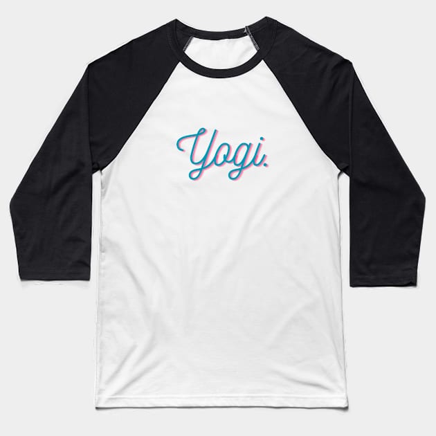 yogi Baseball T-Shirt by Patterns-Hub